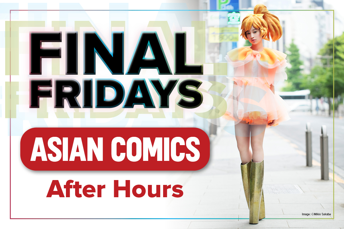 Final Fridays: Asian Comics After Hours + Metropolis (2001) screening, DJ & Amati Strings!